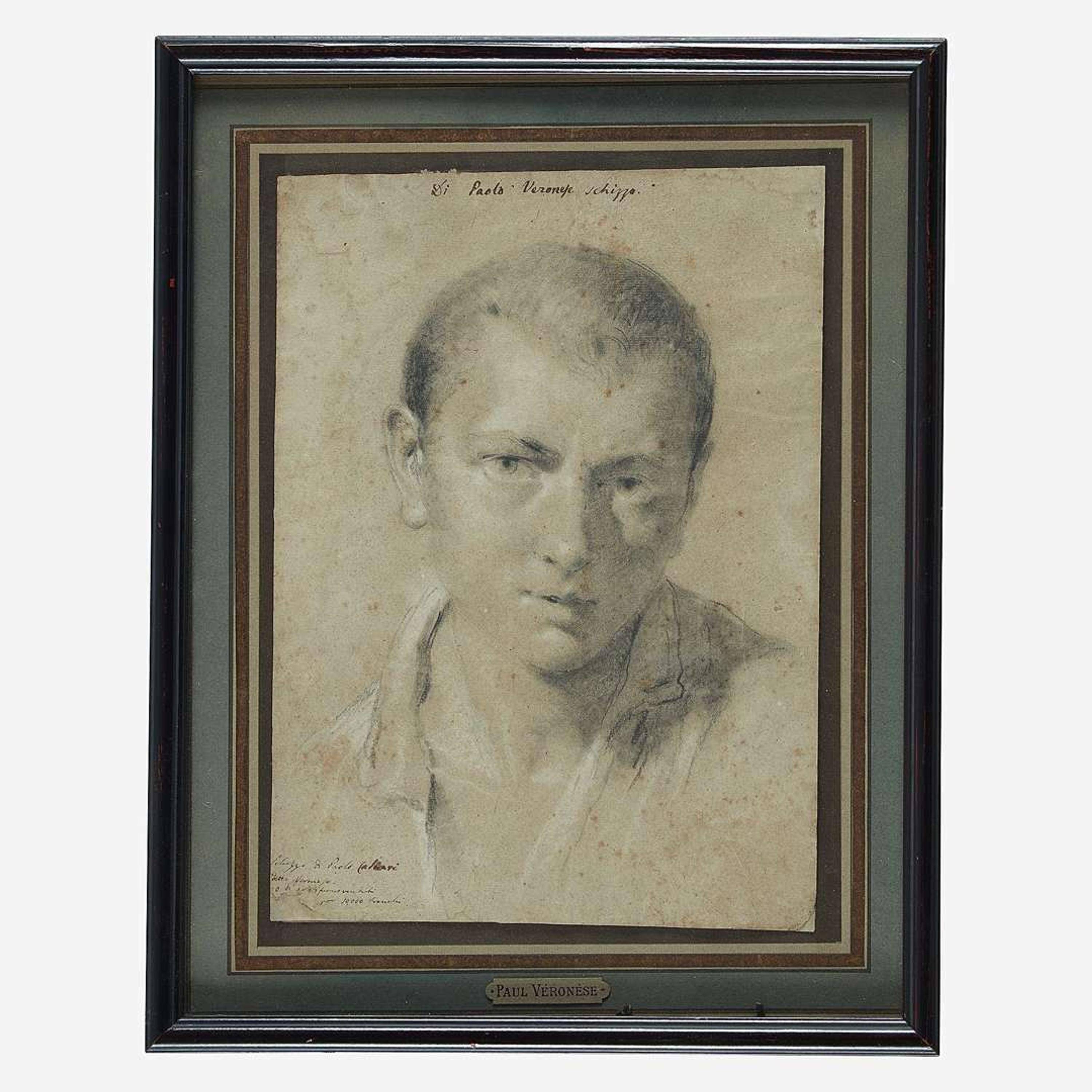 Attributed to Giovanni Battista Piazzetta (Italian, 1682–1754) Portrait of a Young Boy, Bust-Length