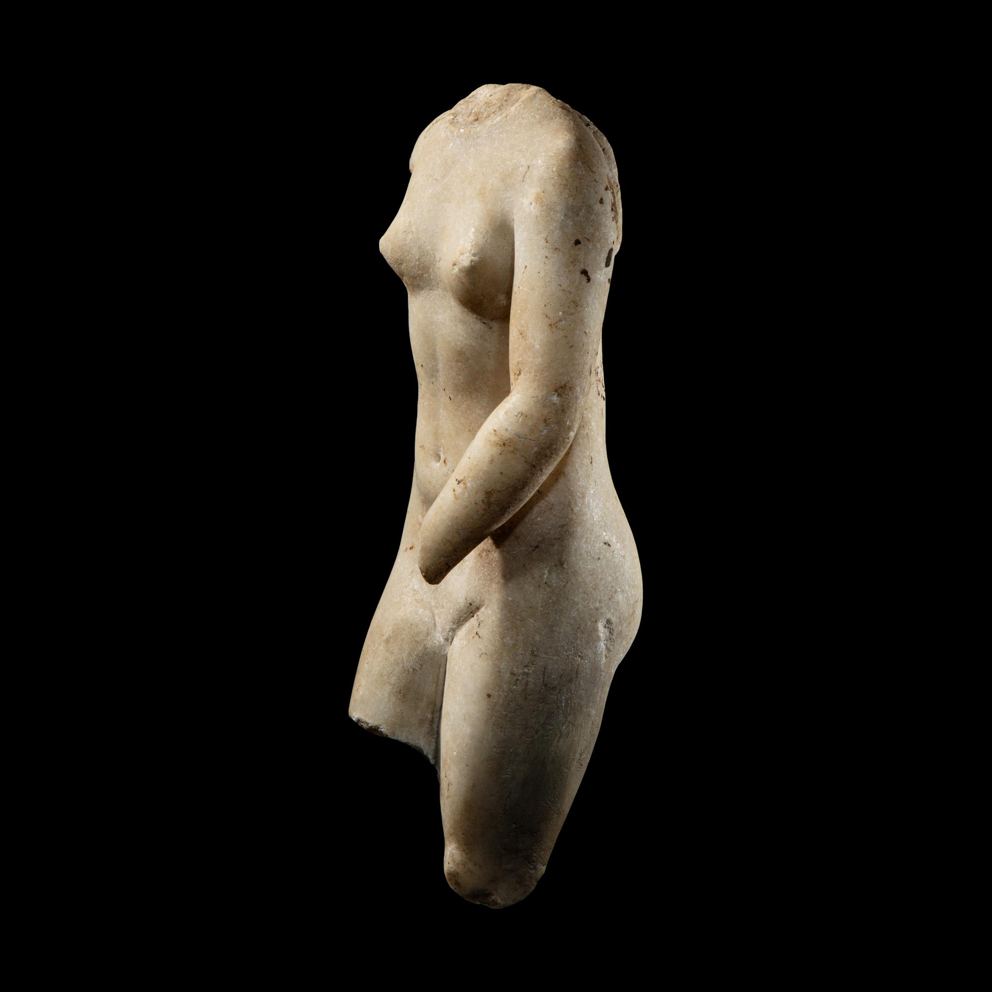 A Roman Marble Torso of Venus