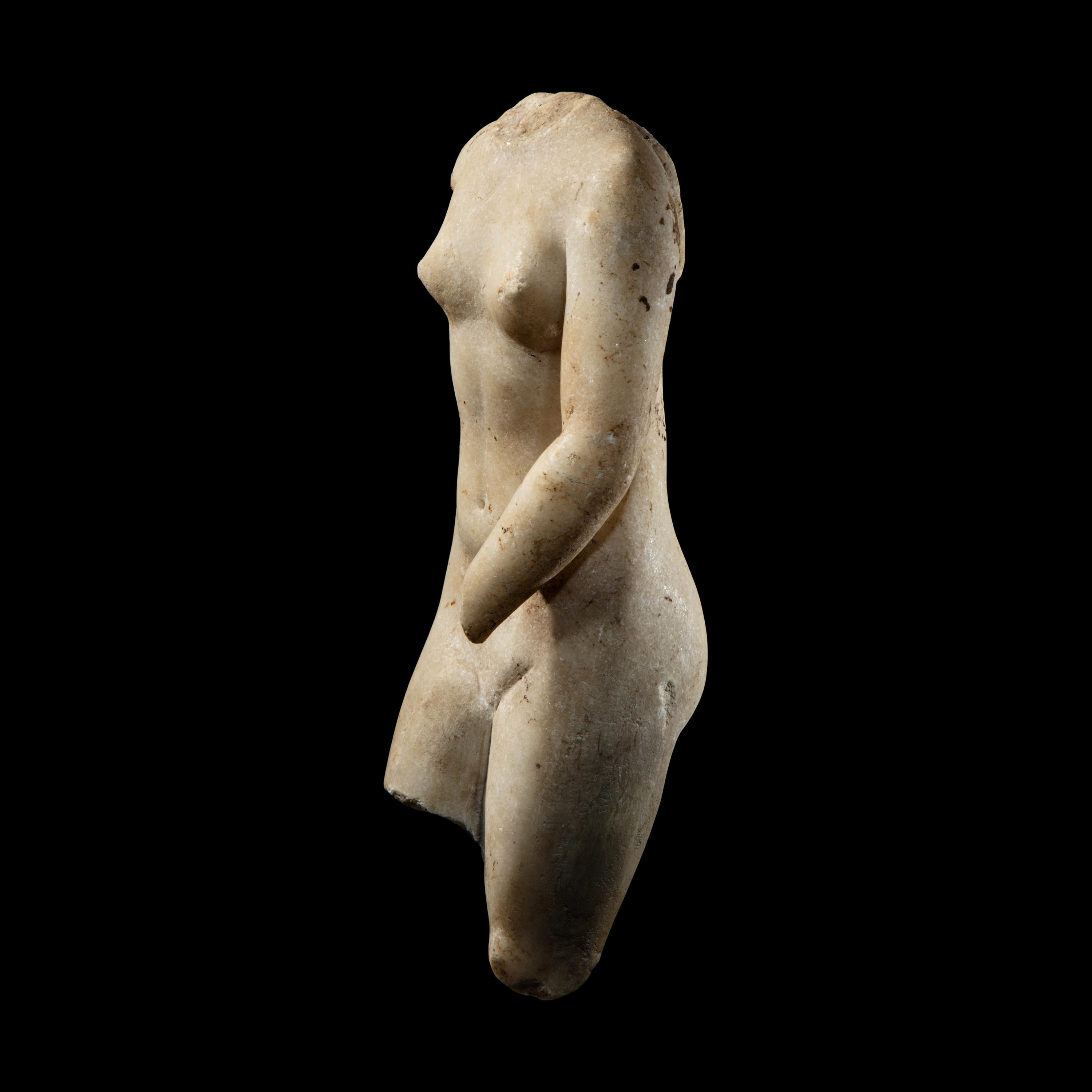 A Roman Marble Torso of Venus