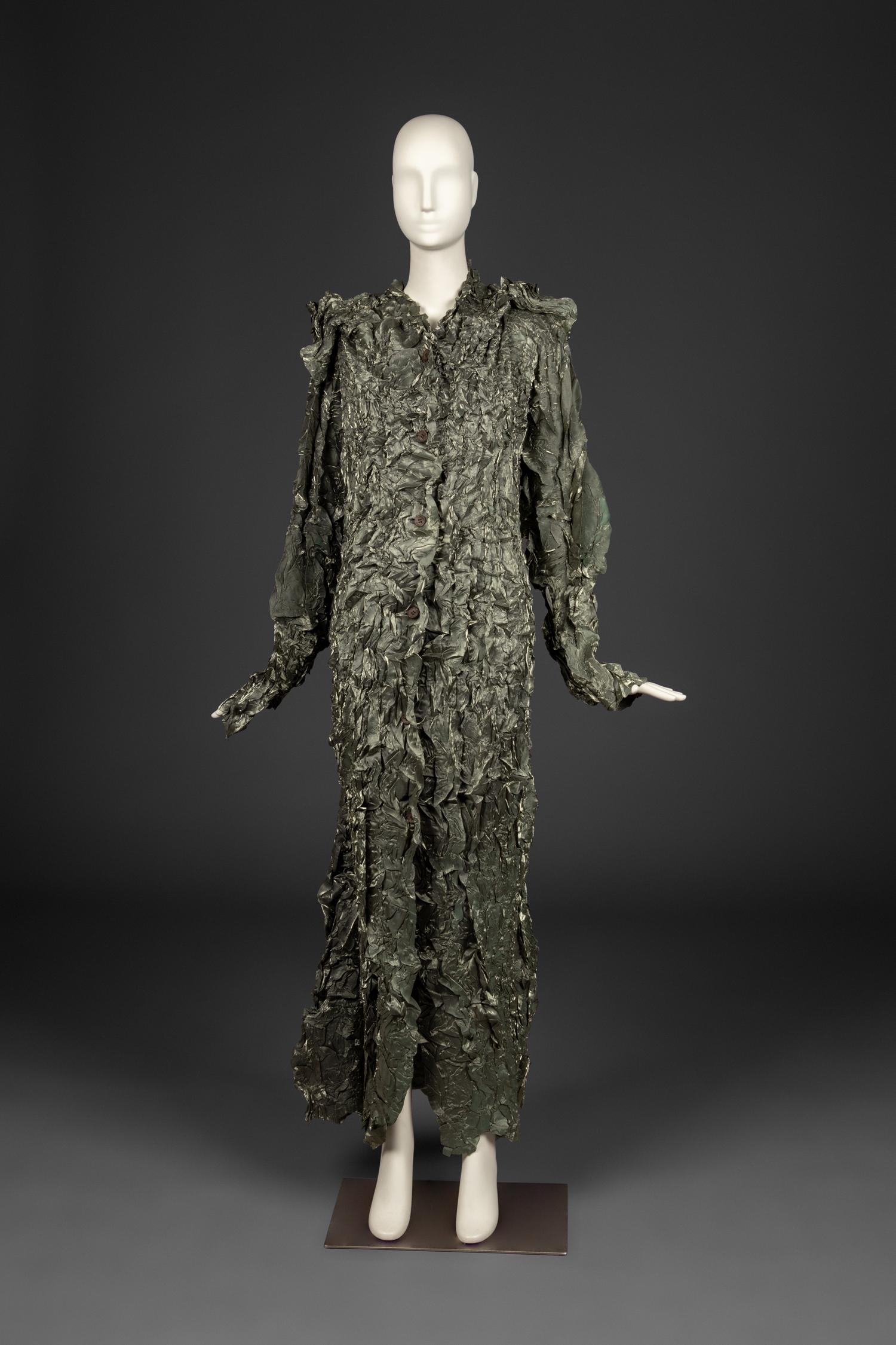 Issey Miyake Pleated Coat