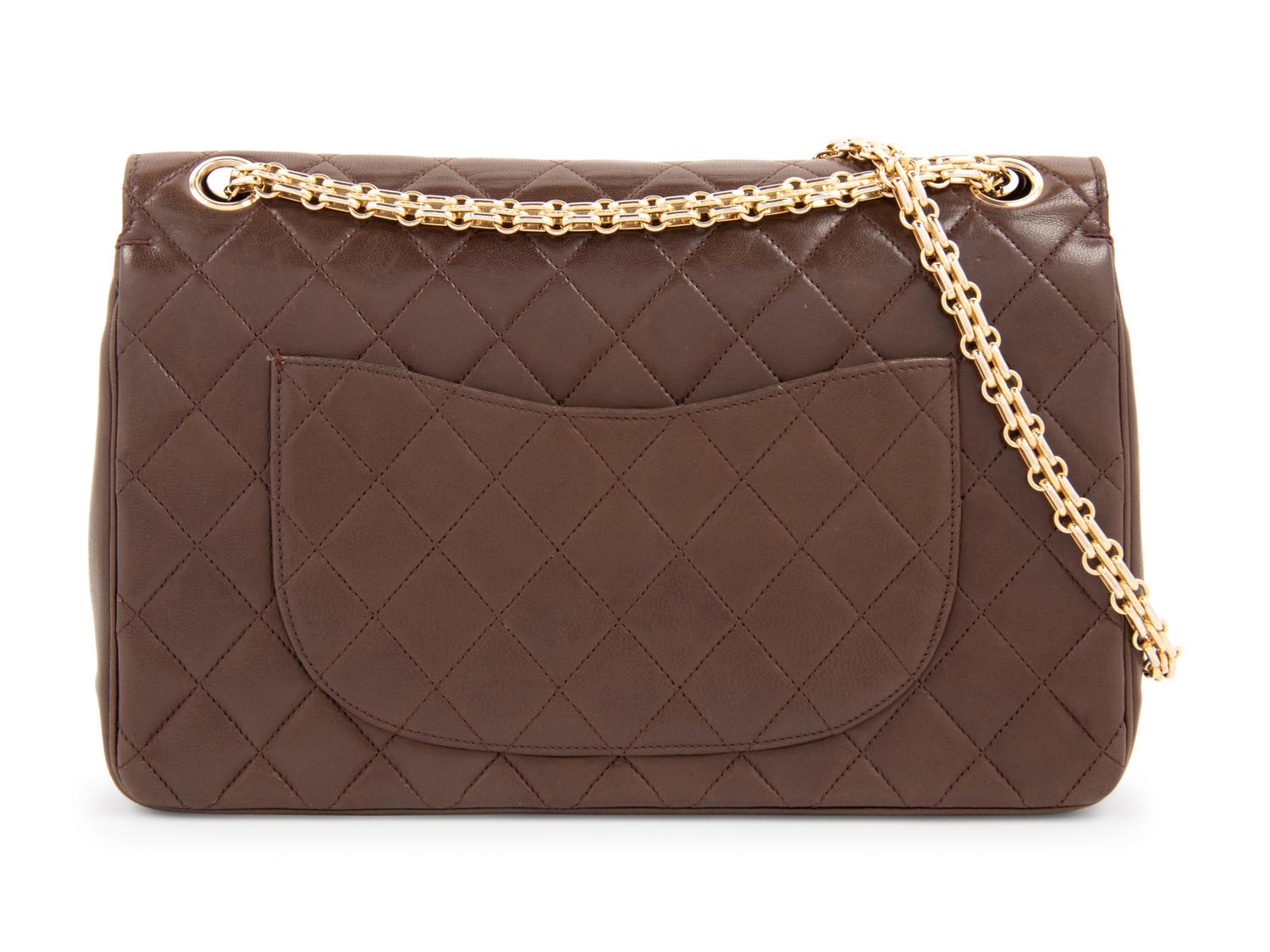Chanel Vintage 2.55 Double Flap with Mademoiselle Chain, c.1984