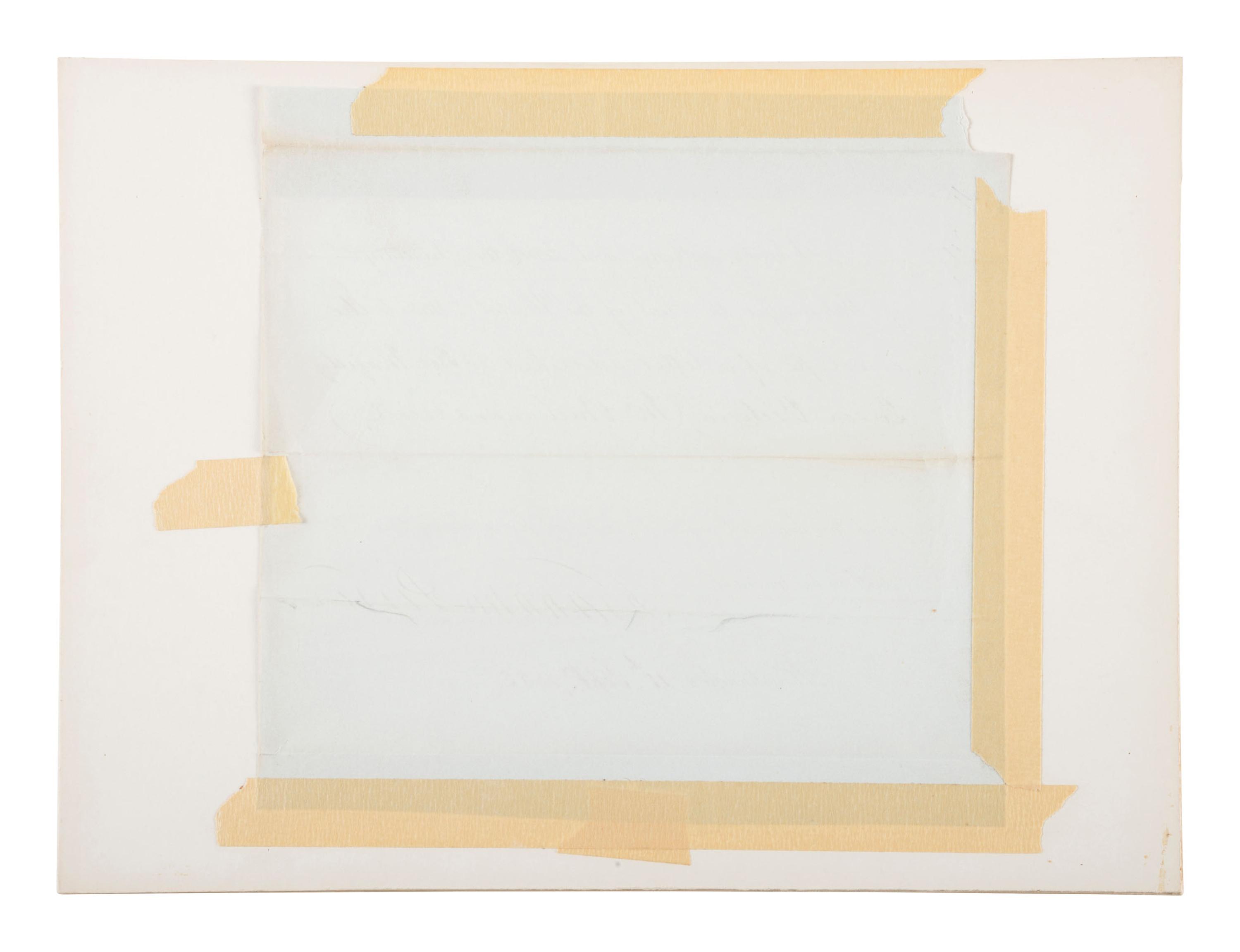 PIERCE, Franklin (1804-1869). Partly-printed document signed ("Franklin Pierce") regarding a letter to Queen Victoria (1819-1901). Washington DC, 11 September 1855. 1 page, 213 x 210 mm, old creases, matted.