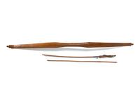 Pacific Northwest Recurve Bow, with Arrows
