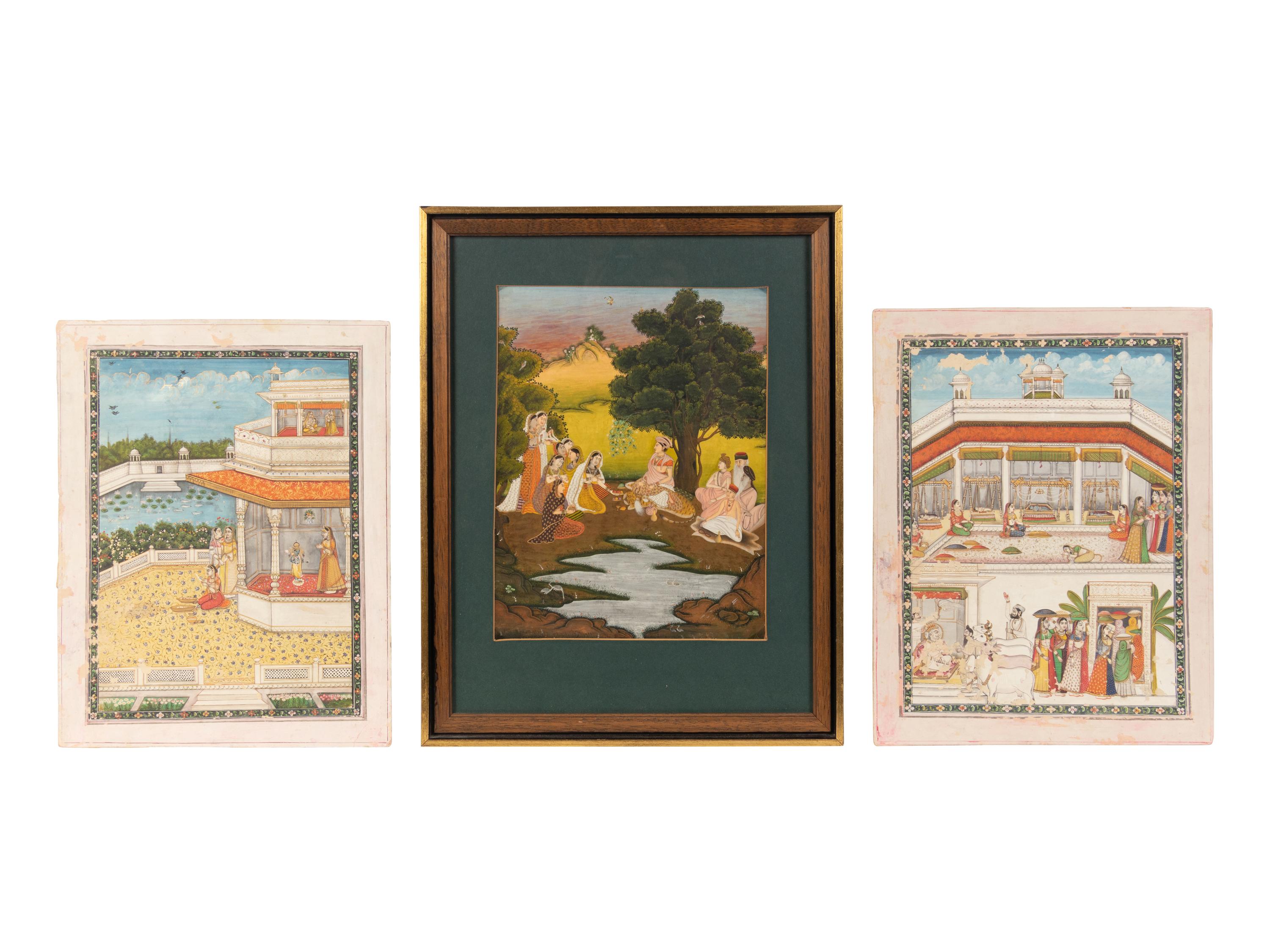 Three Indian Paintings