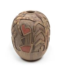 Thomas Polacca Nampeyo (1935-2003), Hopi Pottery Jar Height 6 1/2 inches.