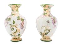 A Pair of Delft Ware Vases