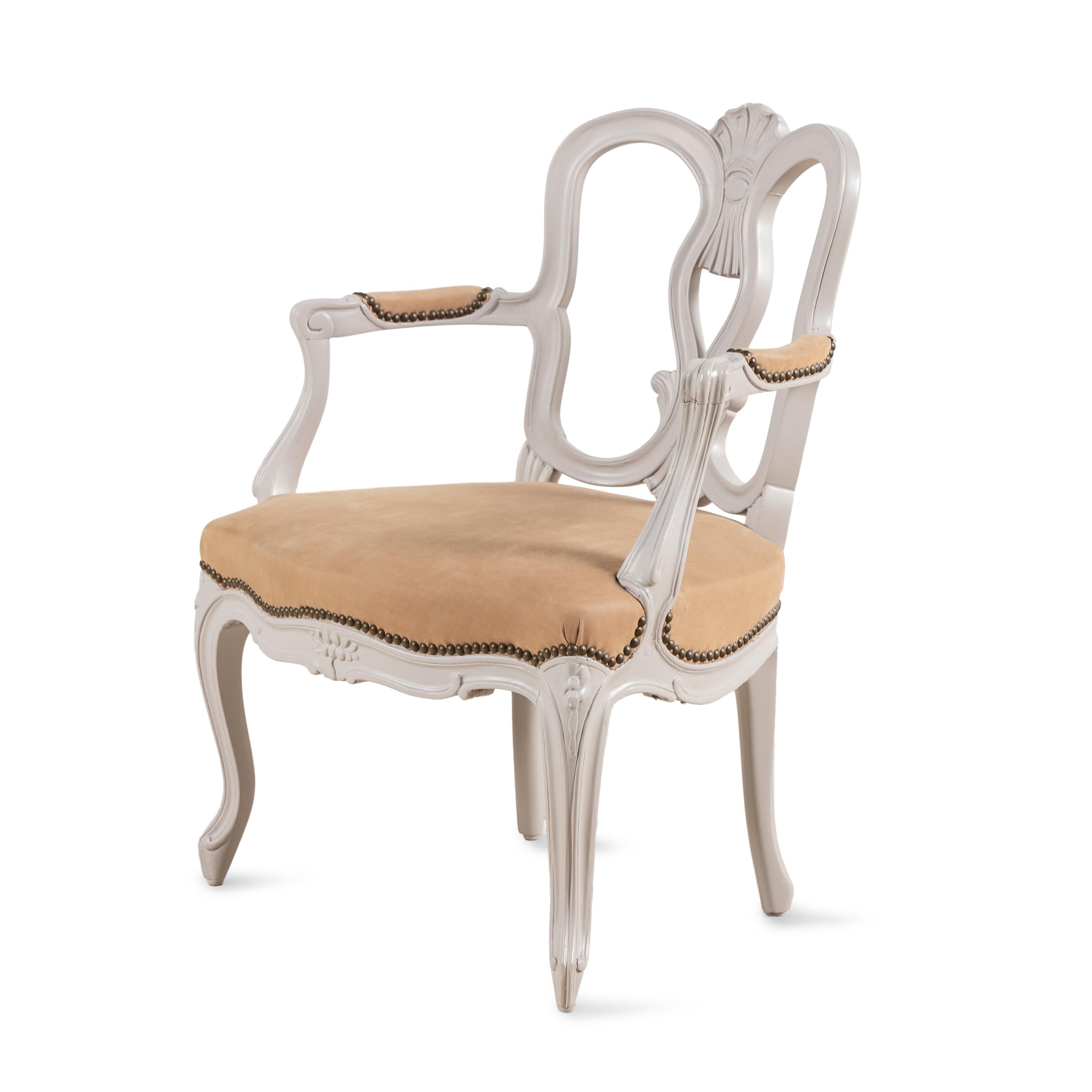 An Italian Style Painted Armchair
