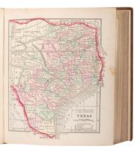 [MAPS & ATLASES]. COLBY, Charles (1830-1866). The Diamond Atlas...The Western Hemisphere. New York: Samuel N. Gaston, 1857.