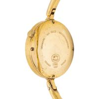 GEORG JENSEN, 18K YELLOW GOLD BANGLE WATCH