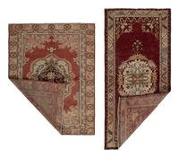 Two Oushak Rugs