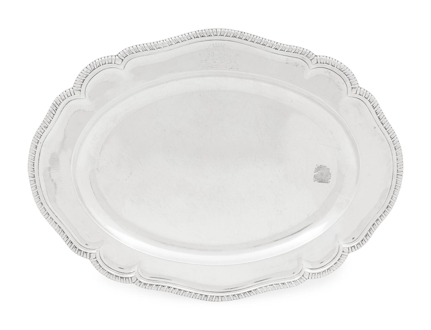 A George II Silver Platter