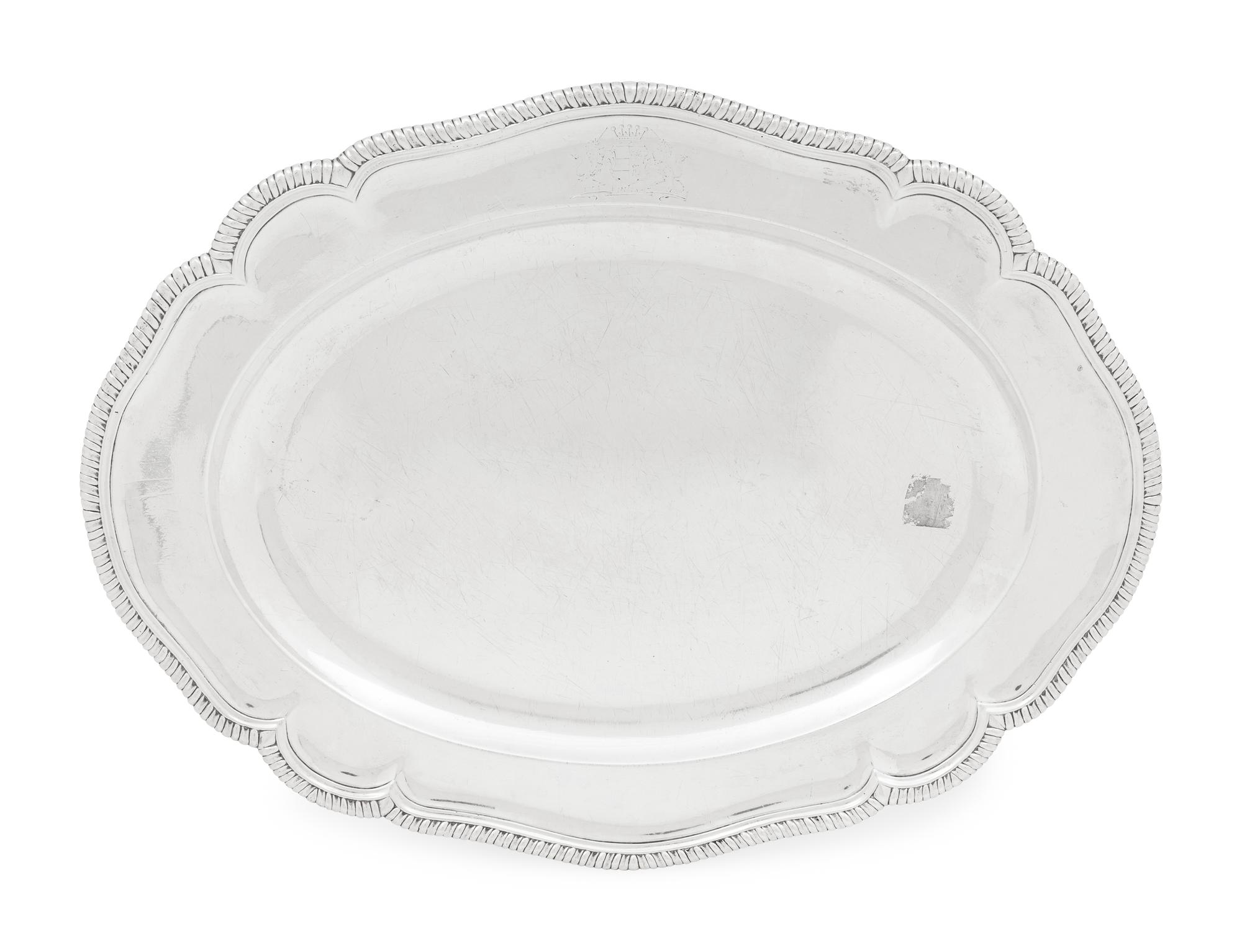 A George II Silver Platter