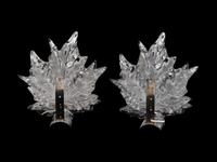 A Pair of Lalique Champs-Elysees Sconces