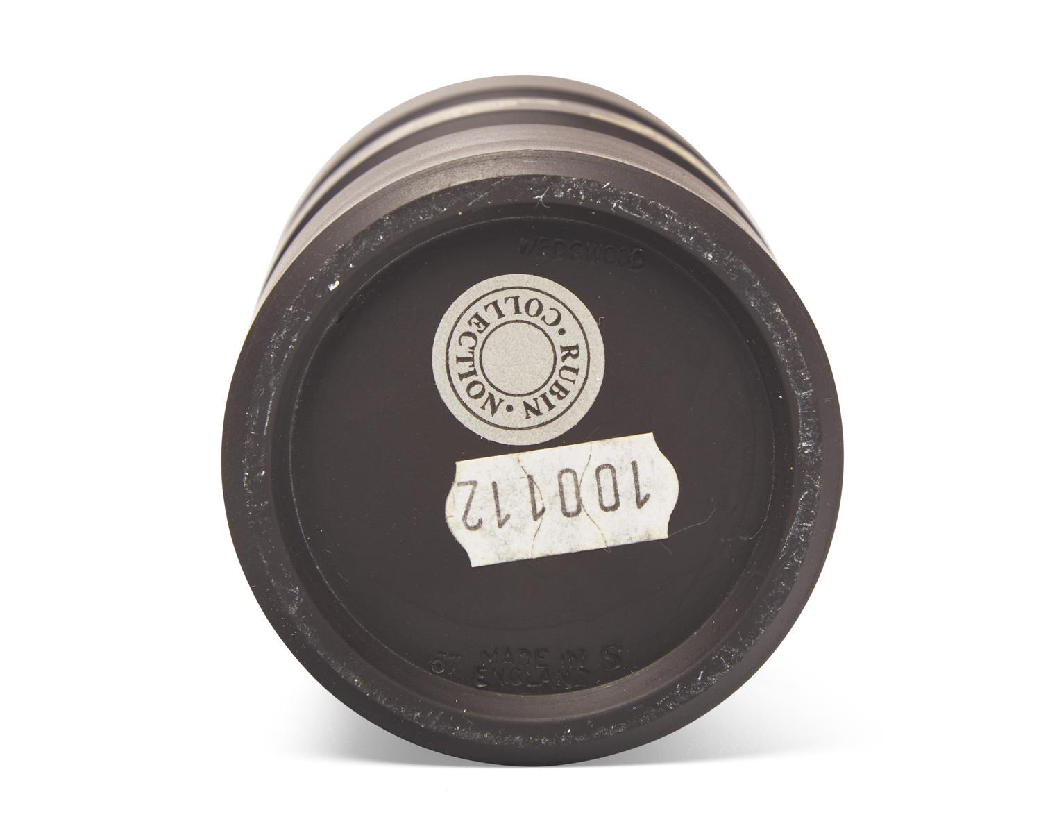 A Wedgwood Black Basalt Spice Set