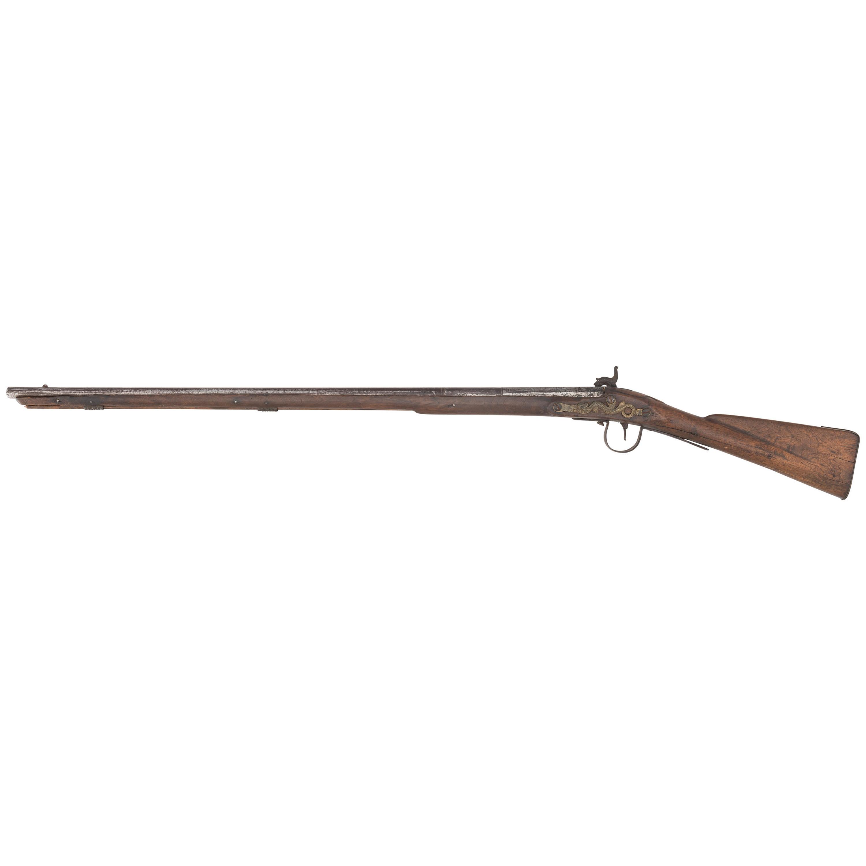 Percussion Altered British Board of Ordnance Marked Northwest Trade Gun by Morris