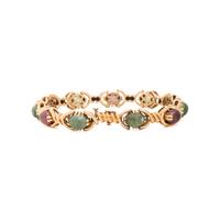 Tourmaline and Yellow Gold Bracelet
