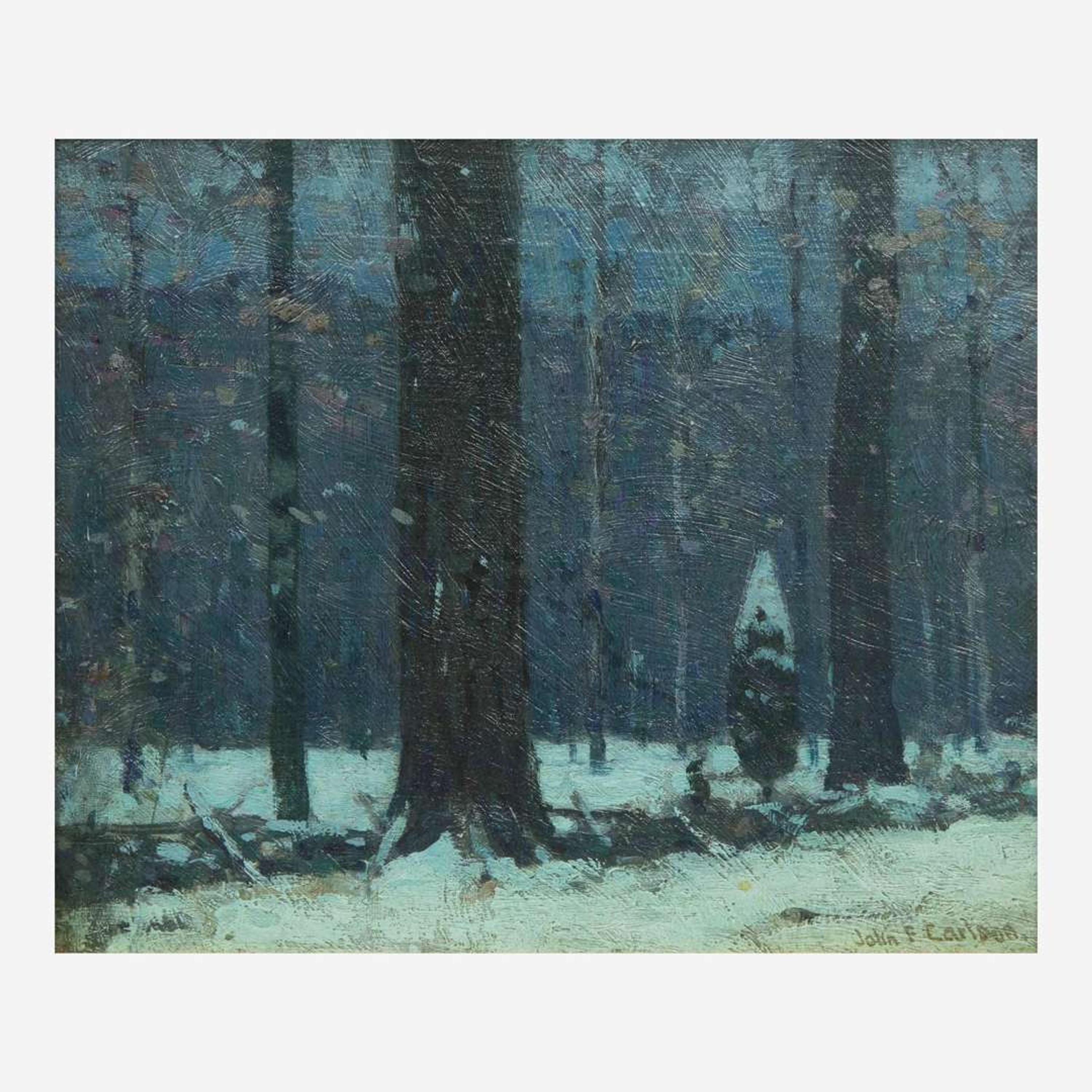 John Fabian Carlson (American/Swedish, 1875-1947) Silent Groves