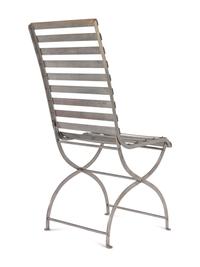 A Set of Three Contemporary Steel Side Chairs