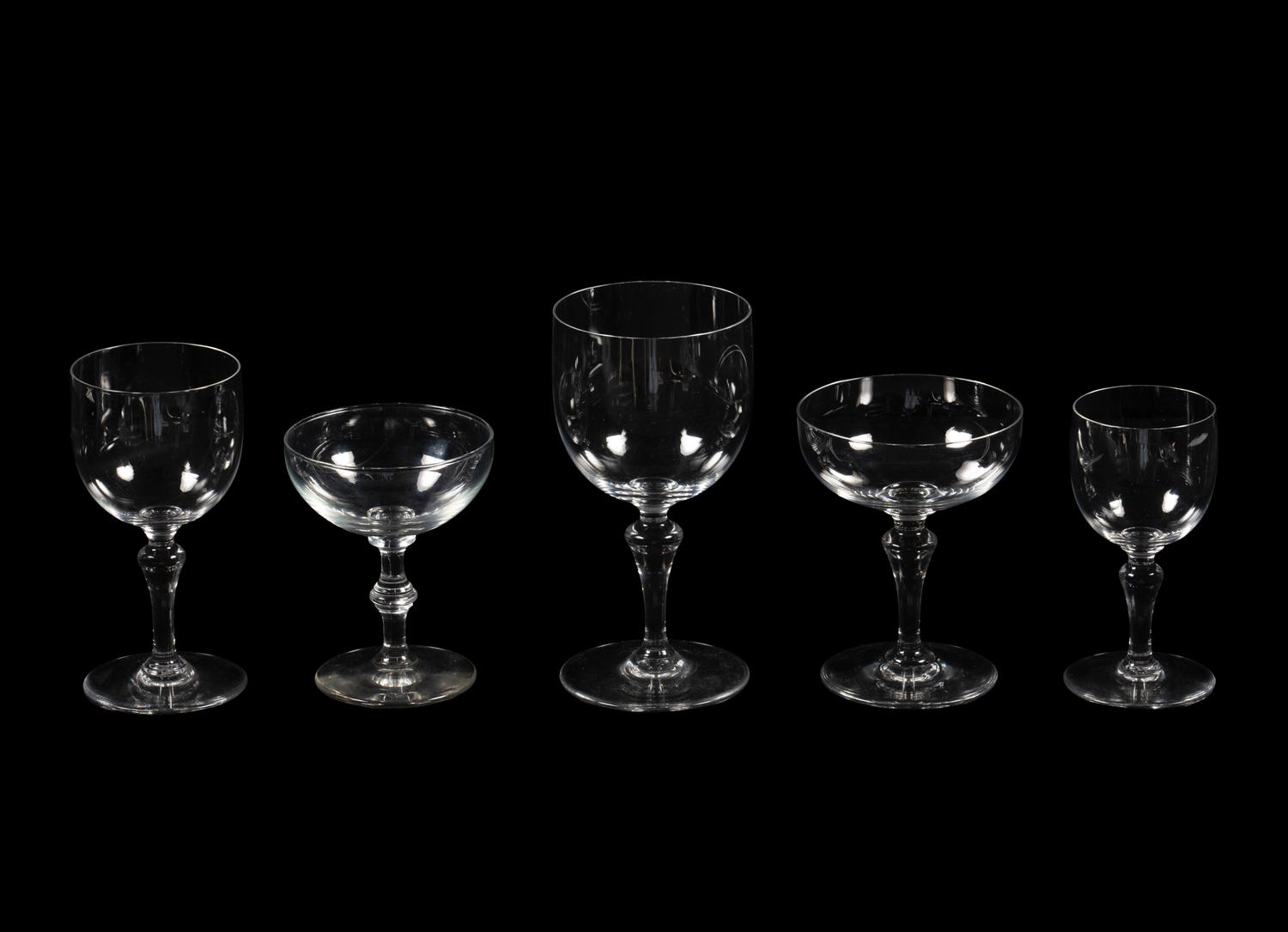 A Baccarat Normandie Stemware Service
