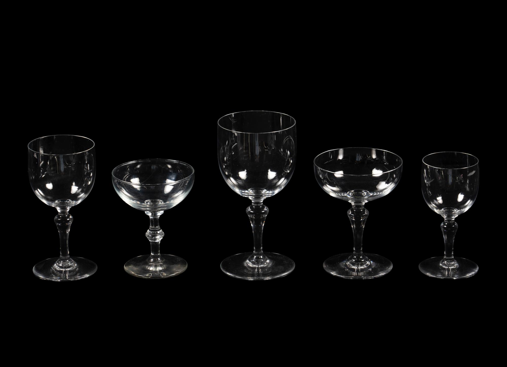 A Baccarat Normandie Stemware Service