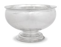 A Buccellati Silver Punch Bowl