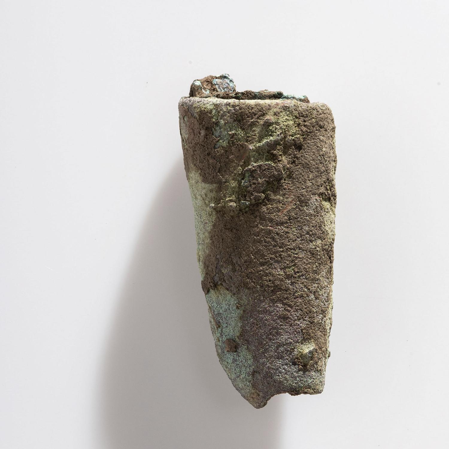 Old Copper Culture Preform, Socketed Point, and Forming Mandrel
