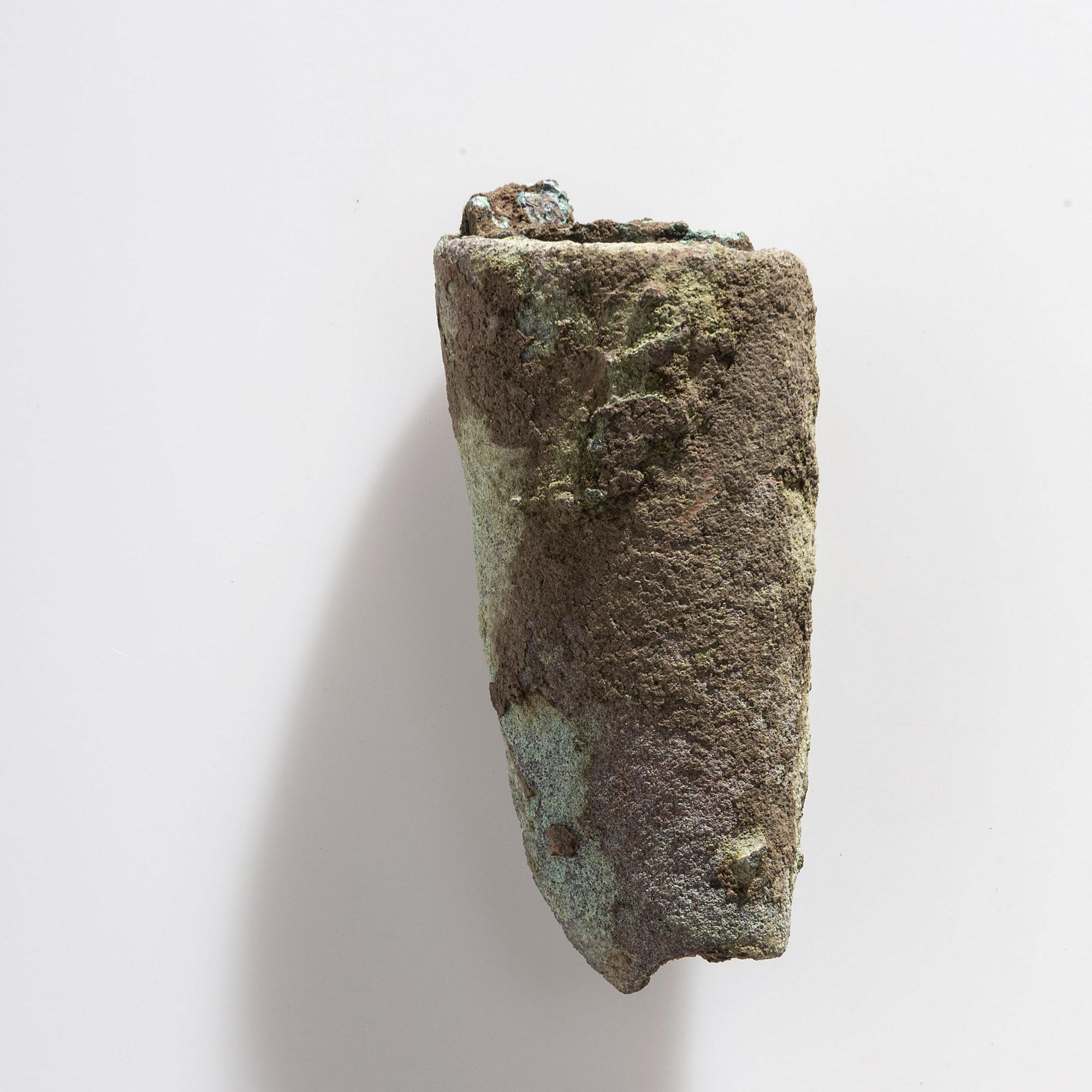 Old Copper Culture Preform, Socketed Point, and Forming Mandrel