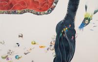A Group of Four Abstract Works on Paper by 20th Century American Artists