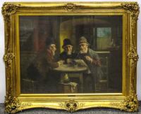 Kolosvary, (19th/20th century), Three Men in an Interior