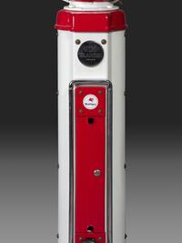 An Eco Islander Air Meter with Light Pole