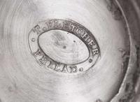 Two Federal coin silver coffeepots, Thomas Fletcher (1787-1866) and Baldwin Gardiner (1791-1868), Philadelphia, PA and New York, NY, circa 1830