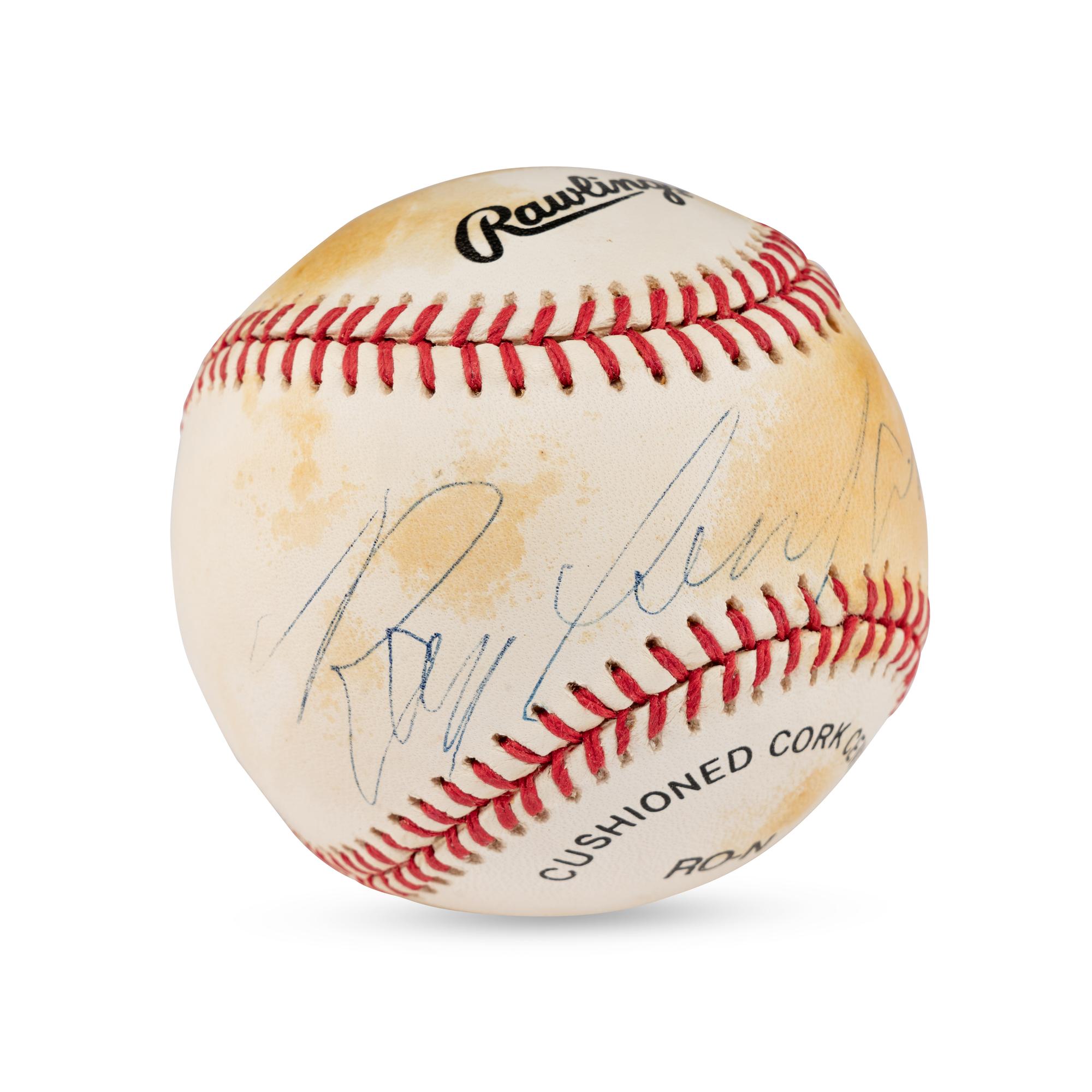 A Roy Campanella Single Signed Autograph Baseball (Beckett Authentication Services)