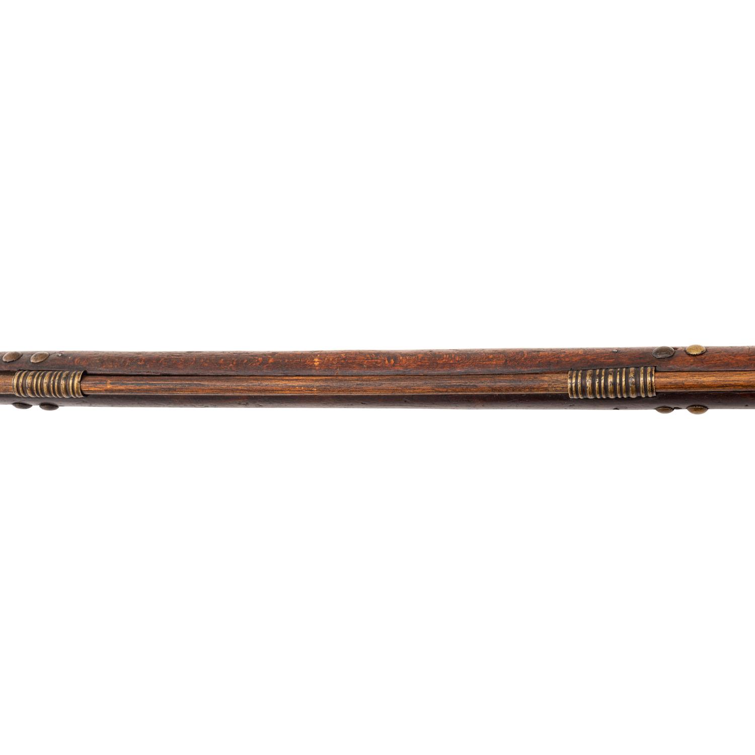 Belgian Made Northwest Trade Gun with J. Henry Marked Flint Lock