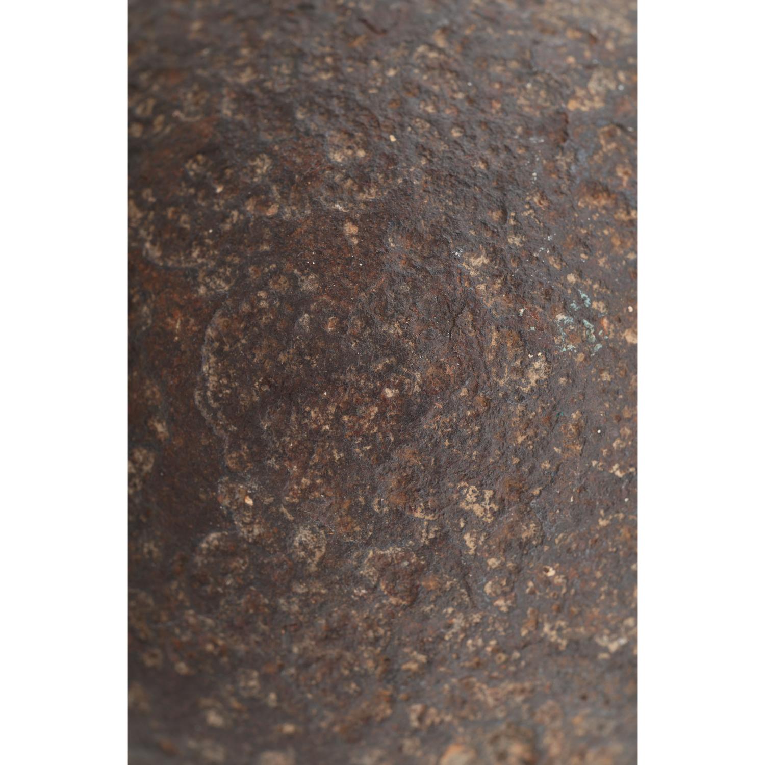 Gettysburg Souvenir 12 Pound Solid Shot Engraved by Edward Woodward