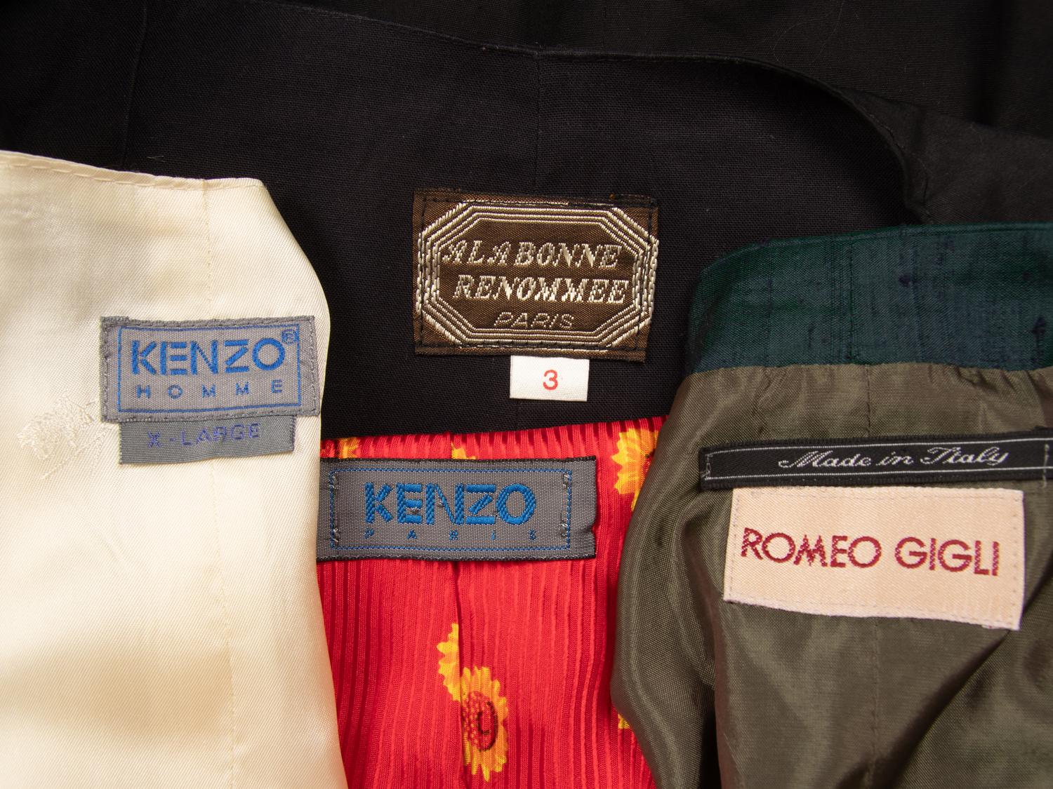 Four Designer Vests