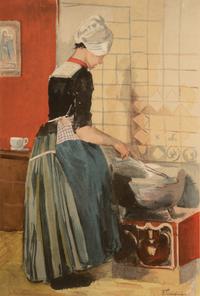 La Servante (from L'Estampe Moderne )