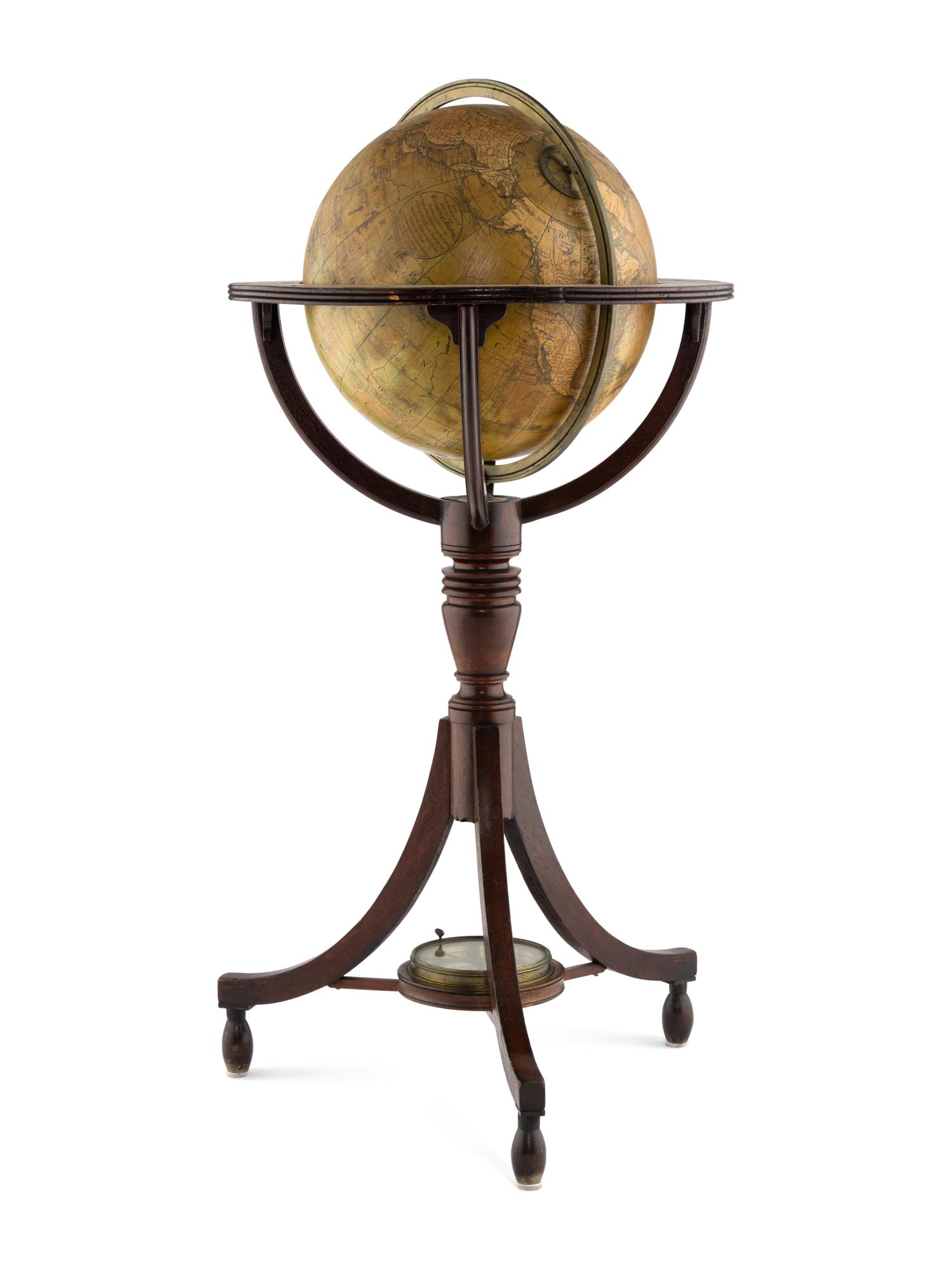 A Regency Twelve-Inch Terrestrial Globe