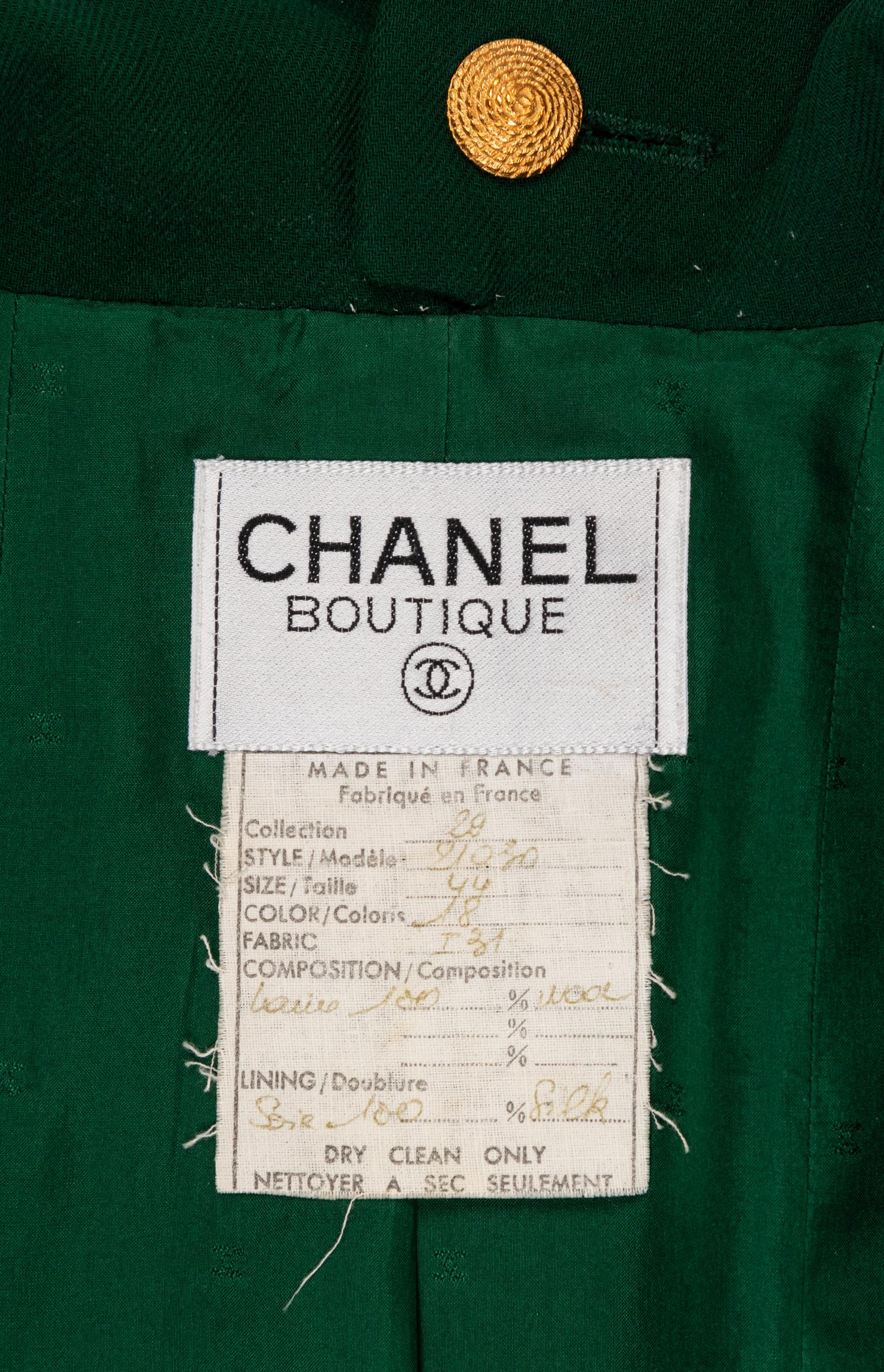 Chanel Wool Jacket, 1980-90s