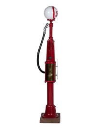 A Previsible Gasoline Pump With Globe