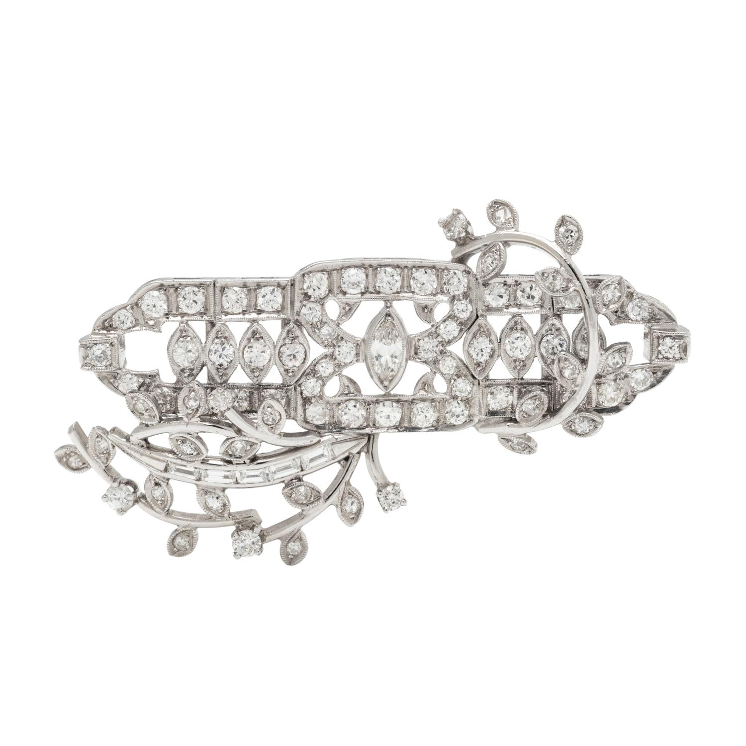 DIAMOND BROOCH