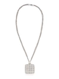 WHITE GOLD AND DIAMOND LOCKET