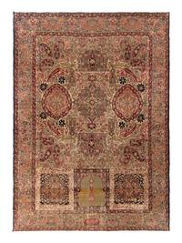 A Lavar Kirman Prayer Rug