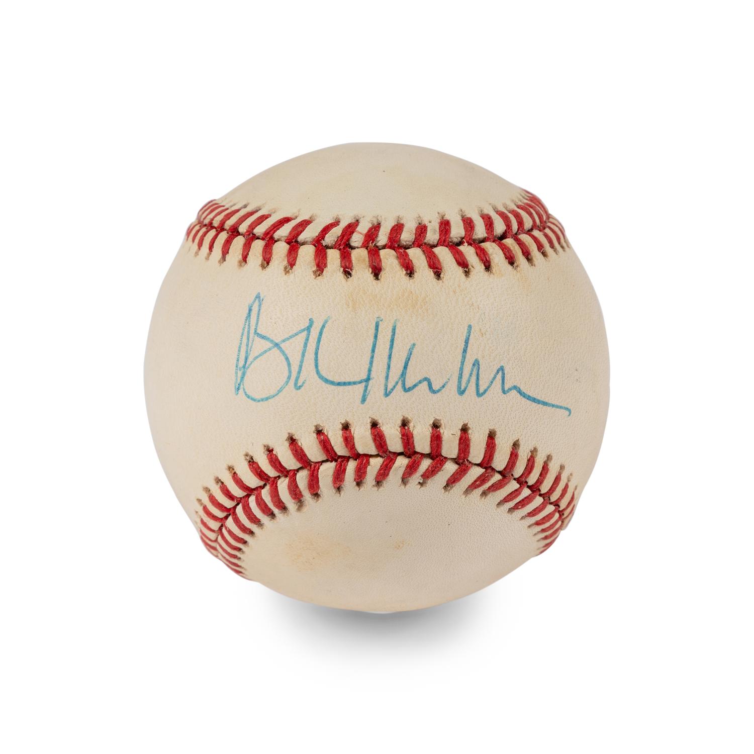 A Bowie Kuhn Single Signed Autograph Baseball (Beckett Authentication Services)