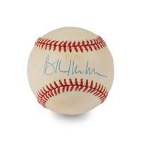 A Bowie Kuhn Single Signed Autograph Baseball (Beckett Authentication Services)