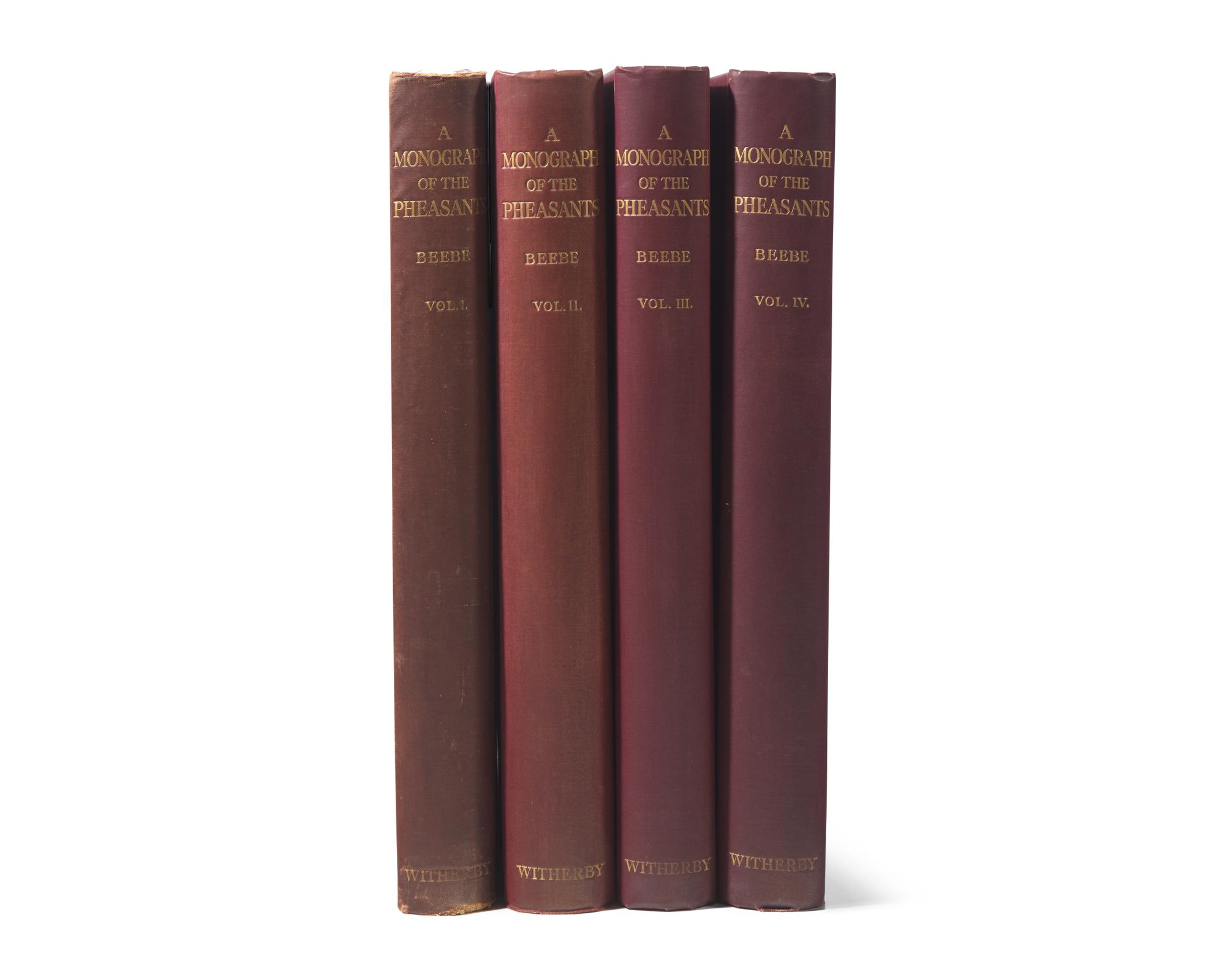 [Natural History] Beebe, William. A Monograph of the Pheasants