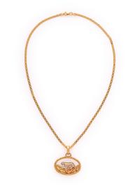 YELLOW GOLD PENDANT/NECKLACE