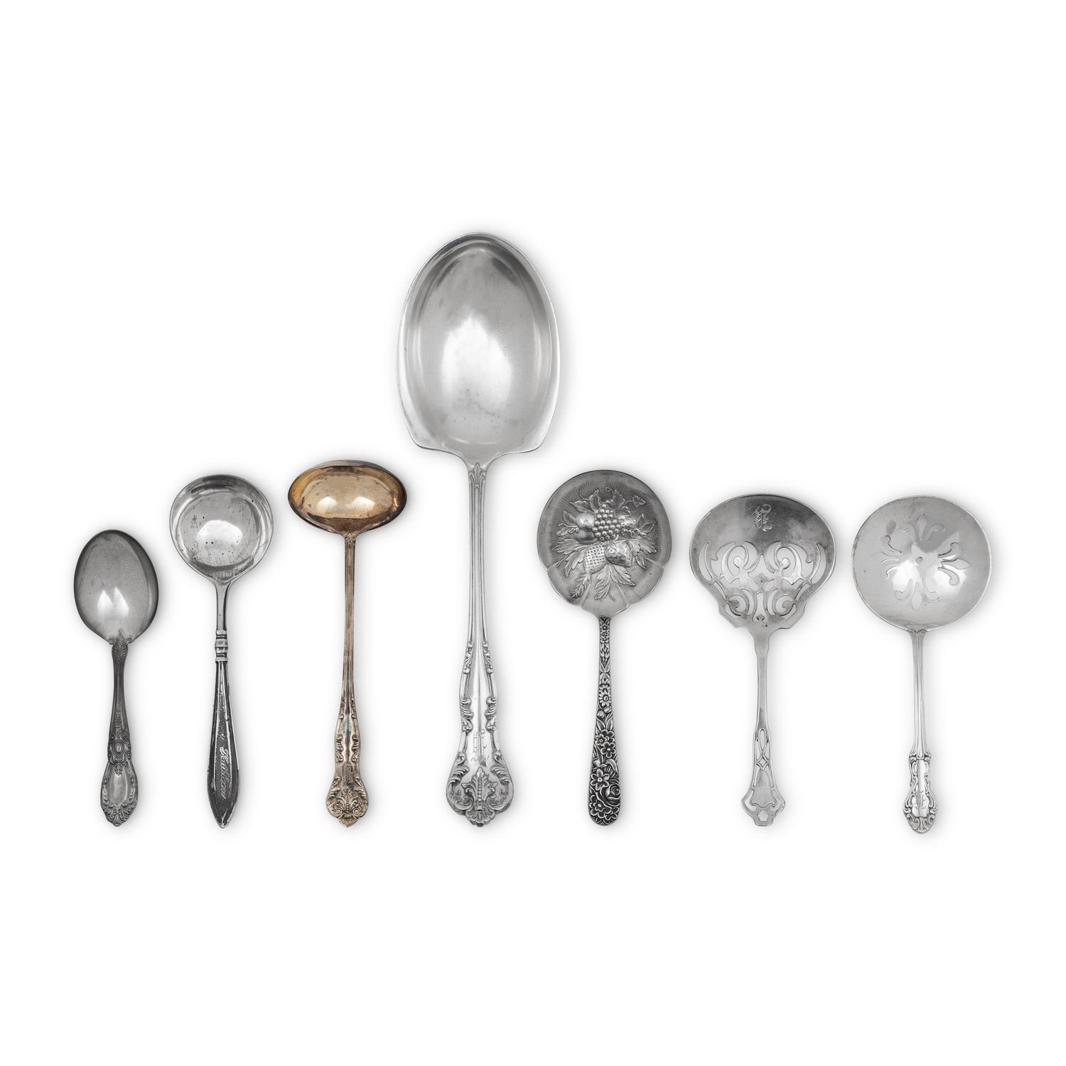 A Collection of Silver Flatware Articles