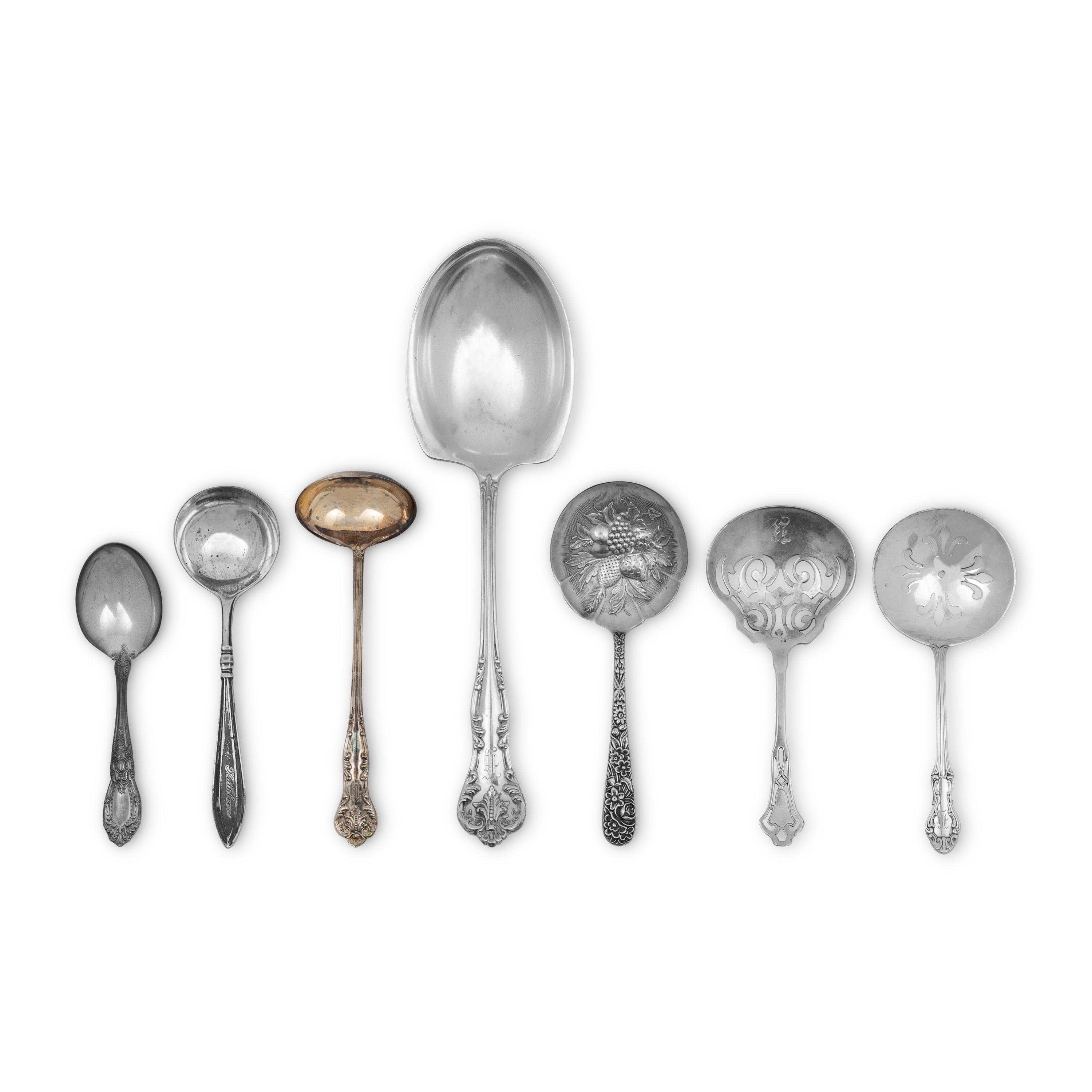 A Collection of Silver Flatware Articles