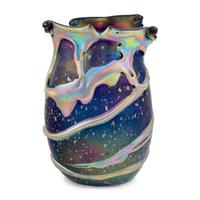 Charles Lotton (American, 1935–2021) — Vase, Blue Lava, 2011