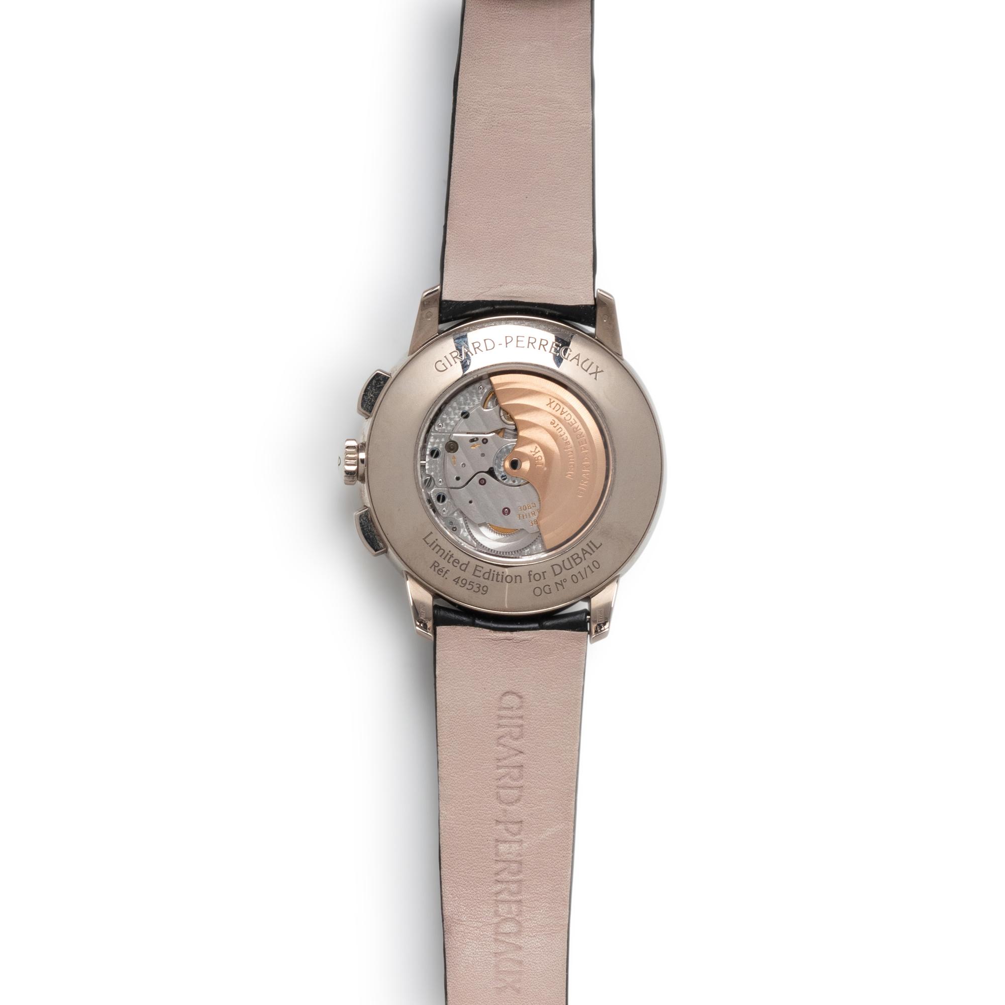 GIRARD-PERREGAUX, STAINLESS STEEL '1966 CHRONOGRAPH DOCTOR'S' WATCH